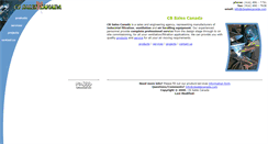 Desktop Screenshot of cbsalescanada.com