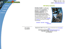 Tablet Screenshot of cbsalescanada.com